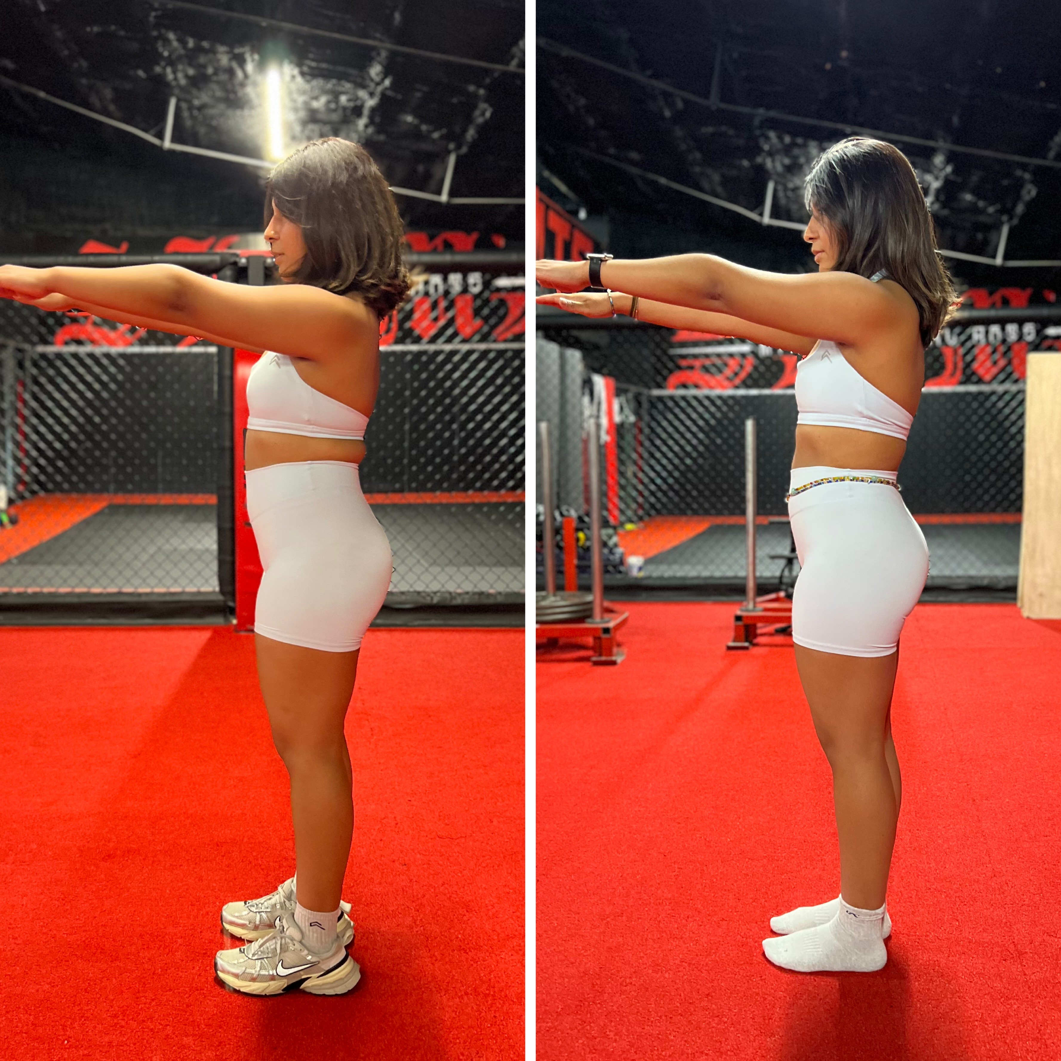 Client transformation result 3 of 3 shared by Julissa Castellanos, personal trainer specializing in body recomposition and core training at Manifest Fitness Institute Dallas