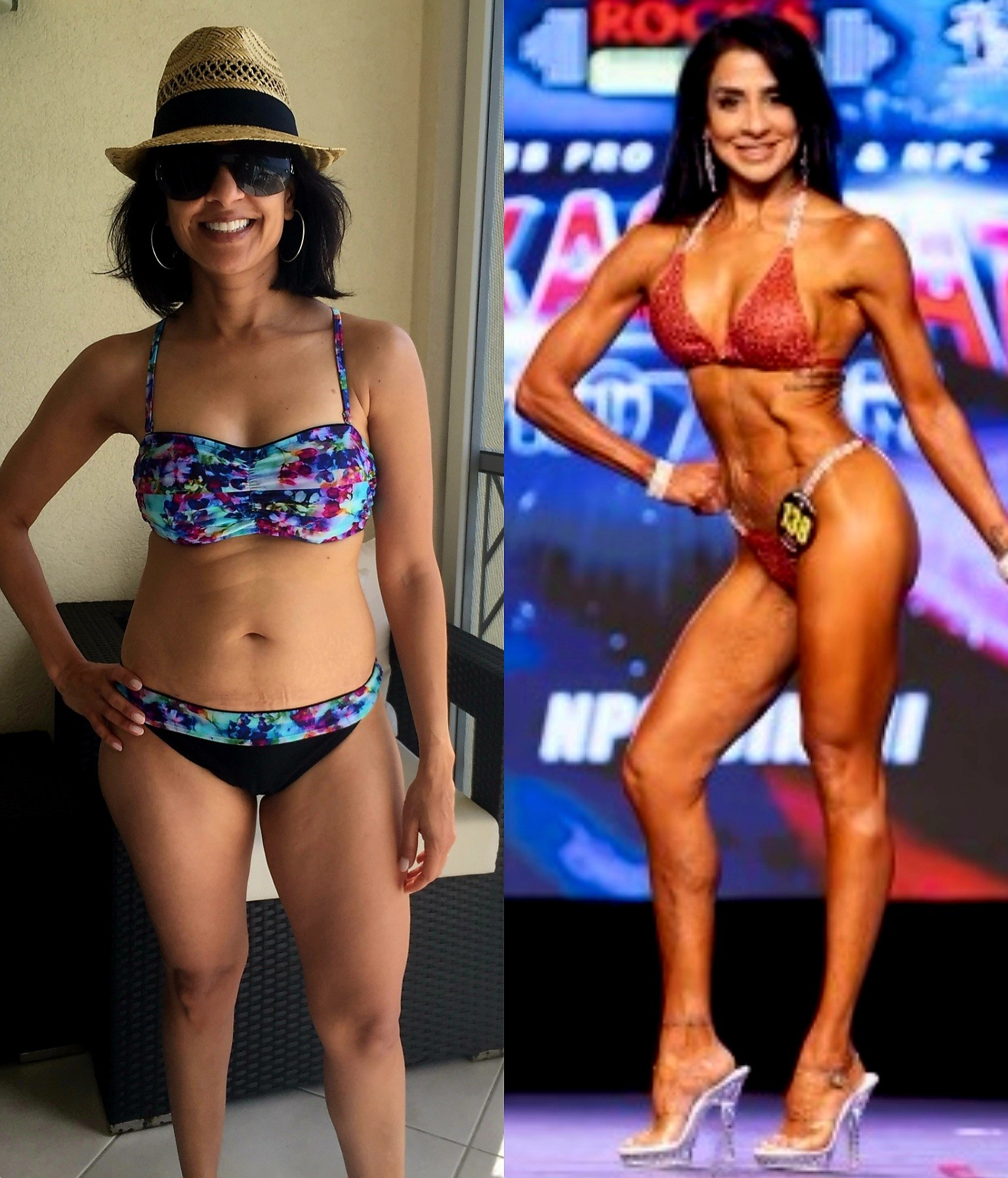 Client transformation result 1 of 3 shared by Dr. Javier Valadares, personal trainer specializing in body recomposition and nutrition coaching at Manifest Fitness Institute Dallas