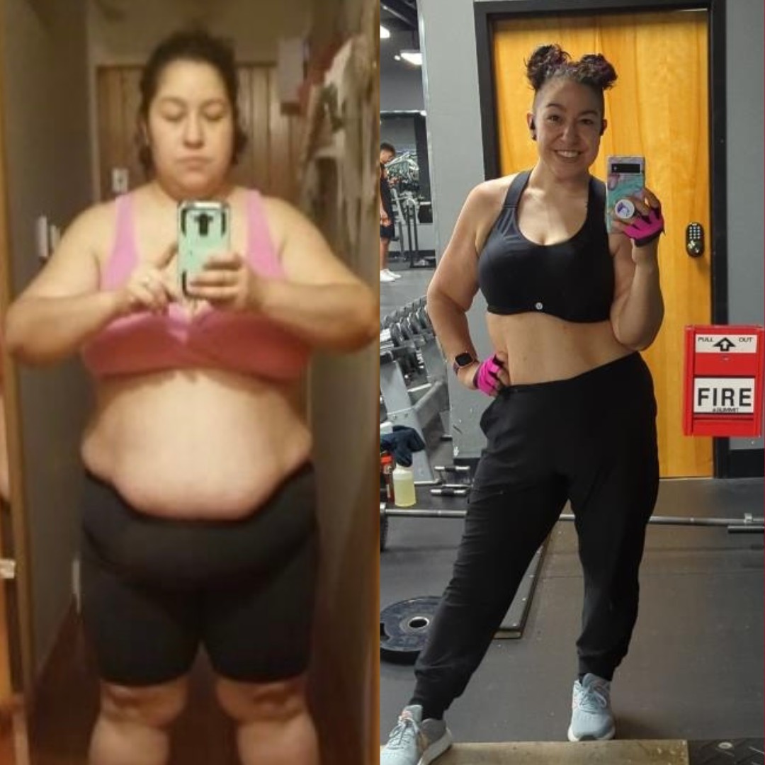 Client transformation result 1 of 3 shared by Jonathan Banks, personal trainer specializing in body recomposition and nutrition coaching at Manifest Fitness Institute Dallas