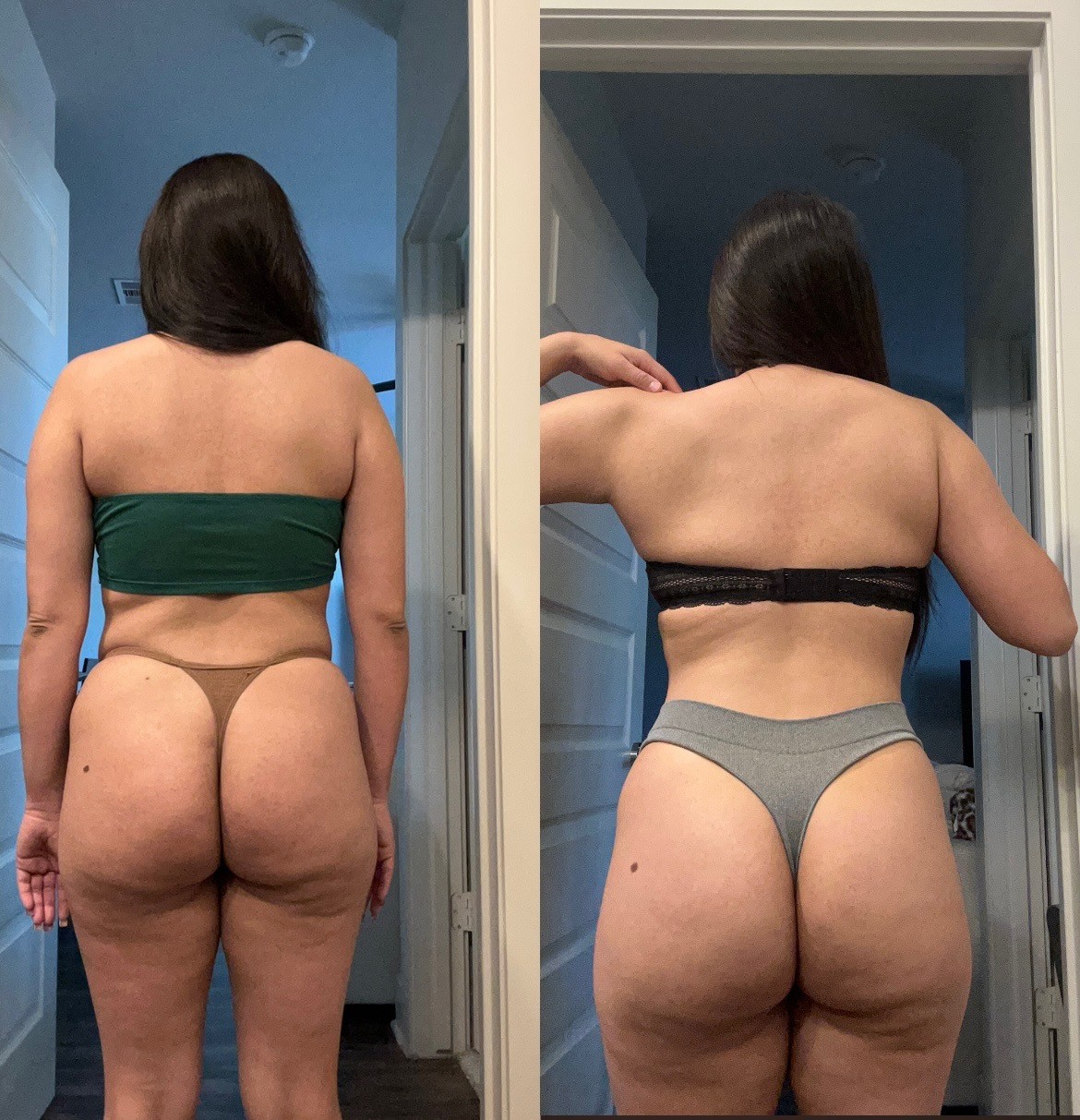 Client transformation result 2 of 2 shared by Jalen Garner, personal trainer specializing in athletic performance and core training at Manifest Fitness Institute Dallas