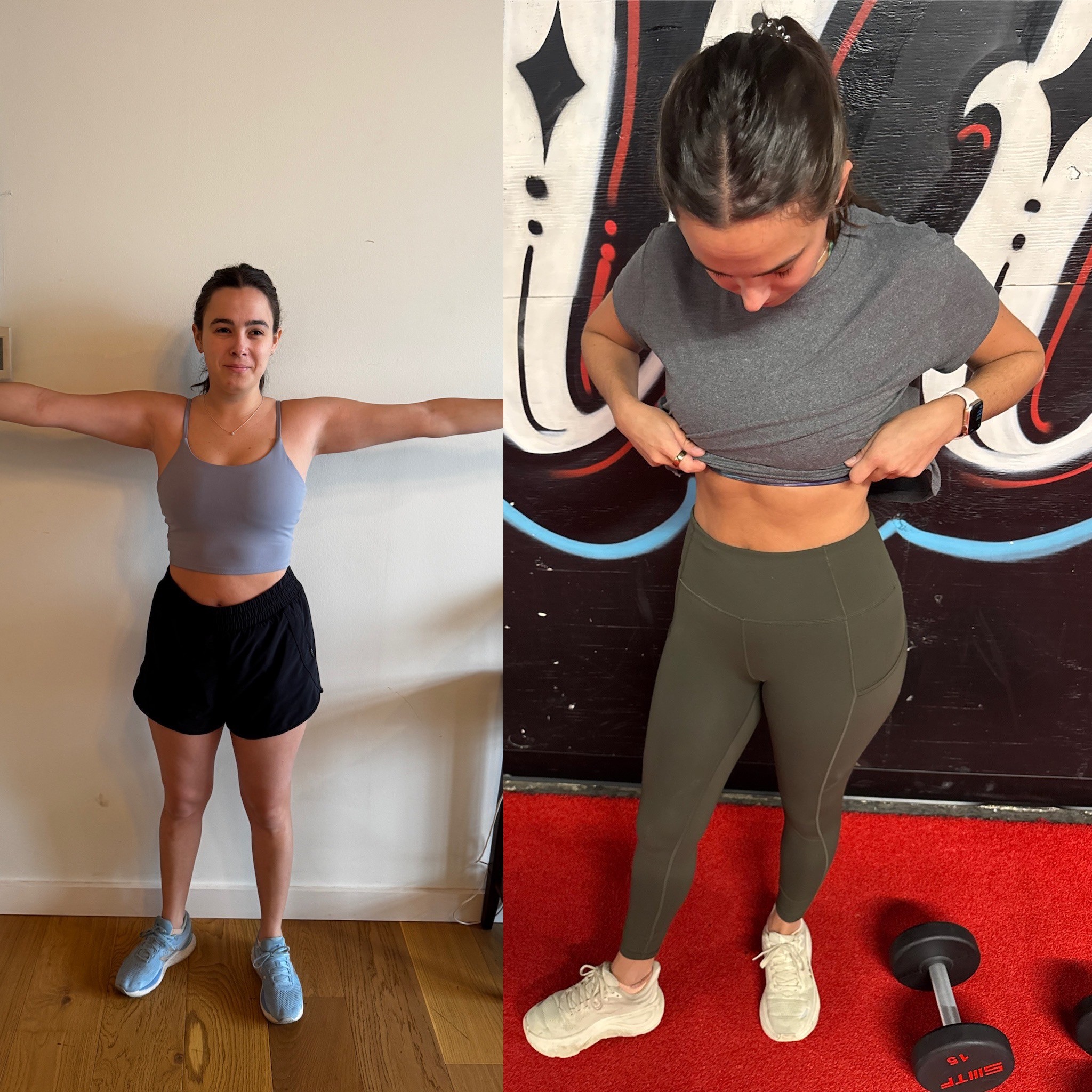 Client transformation result 3 of 3 shared by Elijah Smith, personal trainer specializing in athletic performance and body recomposition at Manifest Fitness Institute Dallas