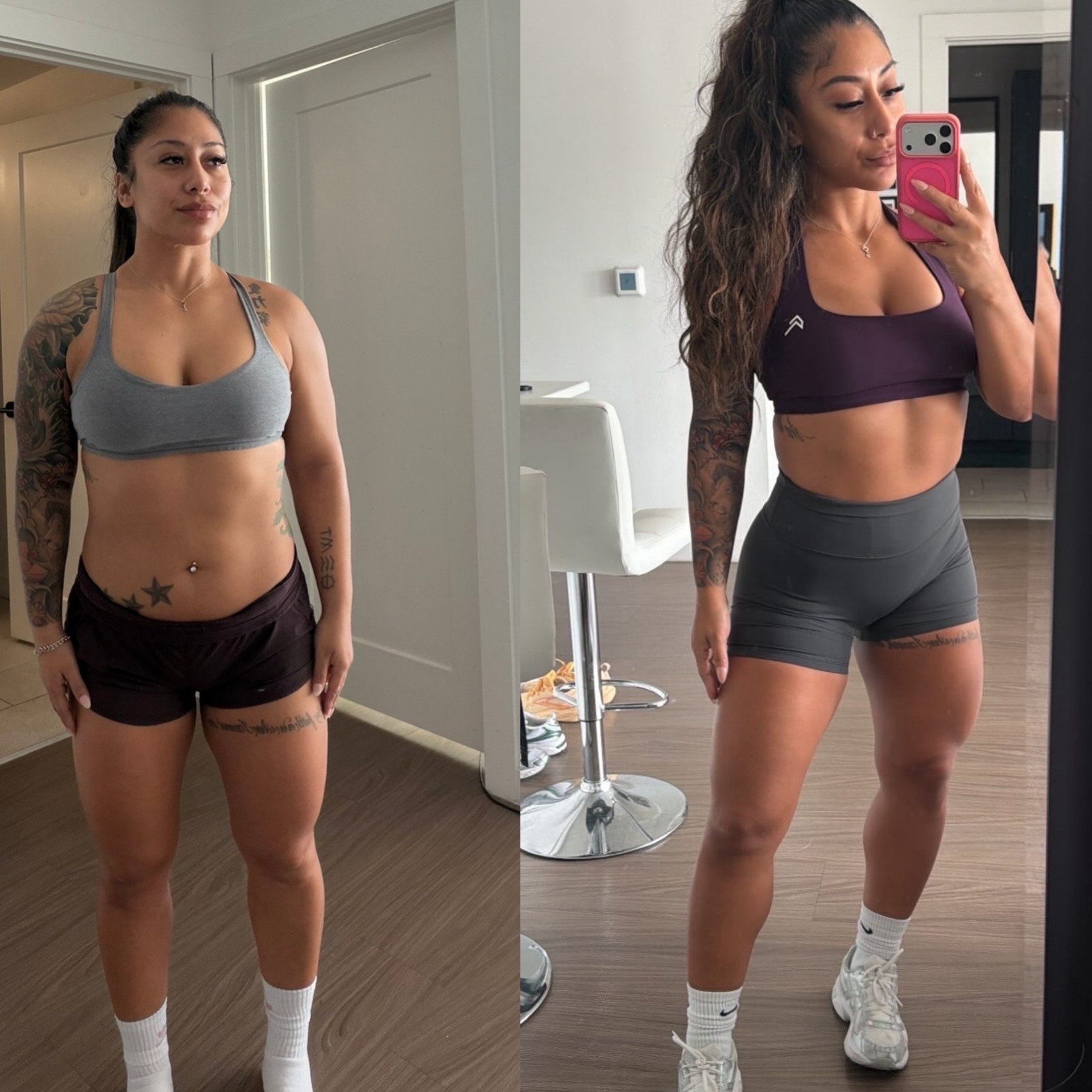 Client transformation photo shared by Shawn Holmes, personal trainer at Manifest Fitness Institute Dallas