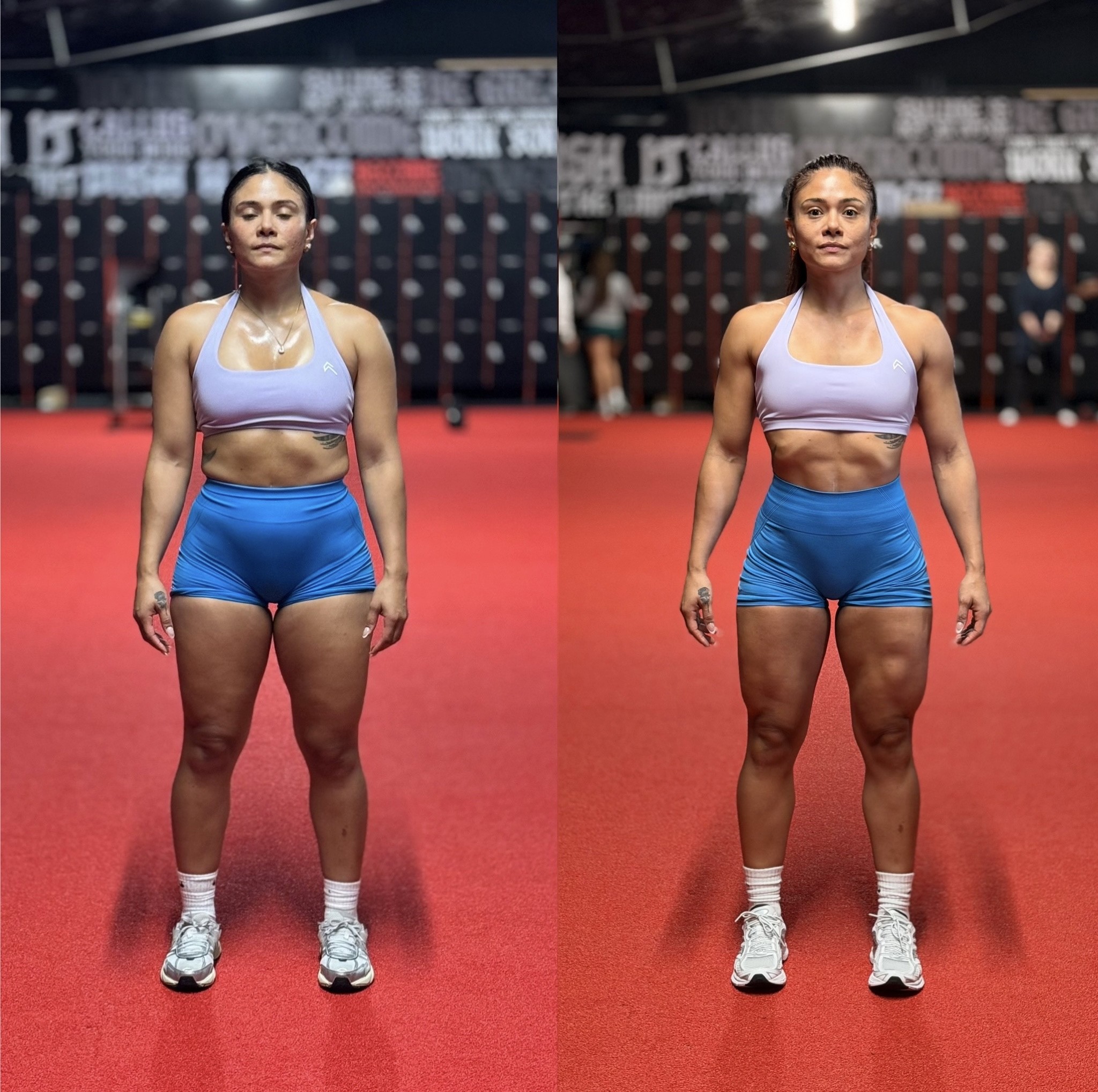 Client transformation result 3 of 3 shared by Luis Flores, personal trainer specializing in athletic performance and body recomposition at Manifest Fitness Institute Dallas