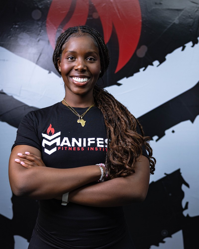 Monica Njuguna, personal trainer at Manifest Fitness Institute Dallas
