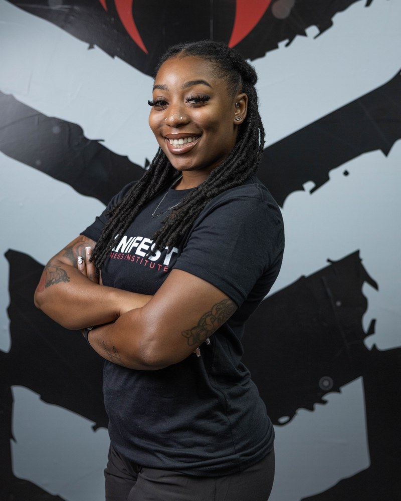 Jalyn Jones, personal trainer at Manifest Fitness Institute Dallas